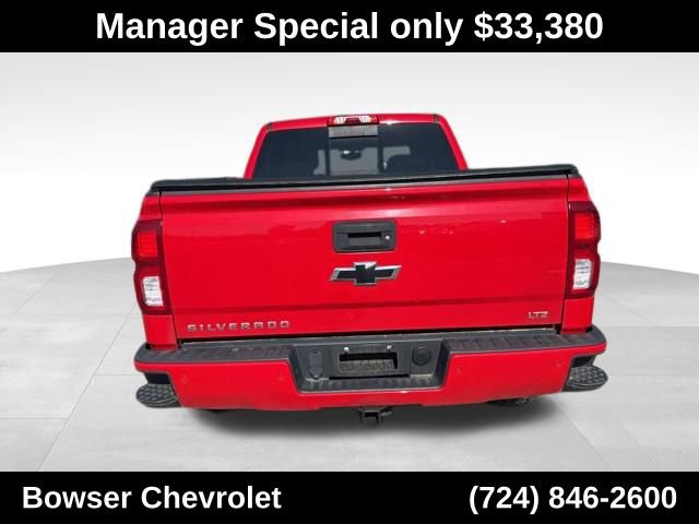 Used 2018 Chevrolet Silverado 1500 LTZ Z71 w/ LPO, Black Pack AWD/4WD image 5