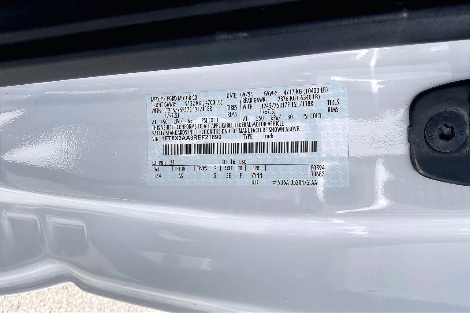 Used 2024 Ford F350 XL w/ XL Chrome Package RWD image 32