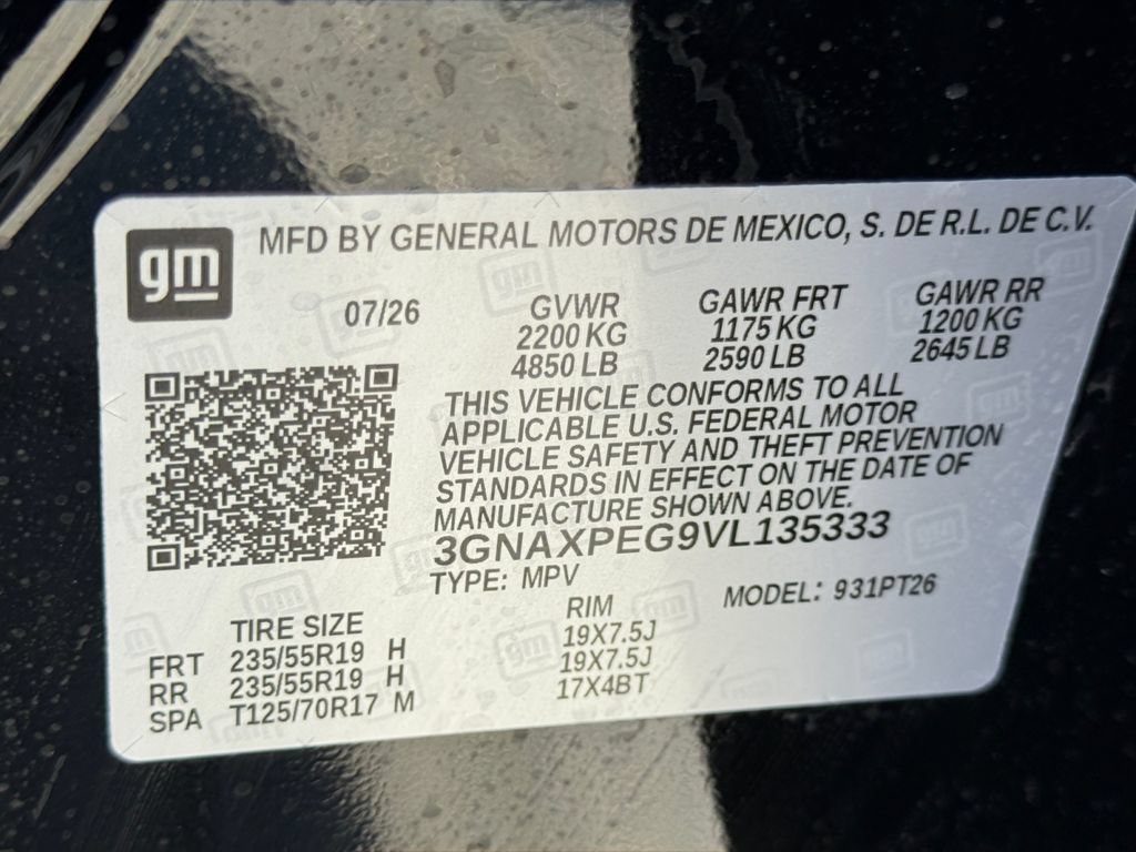 New 2027 Chevrolet Equinox LT w/ Safety and Technology Package AWD/4WD image 22