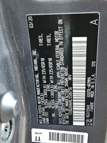 Used 2020 Toyota Highlander XLE FWD image 15