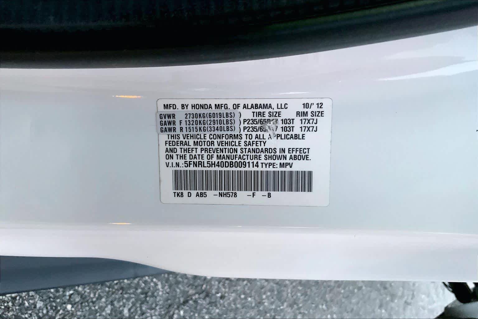 Used 2013 Honda Odyssey EX image 31