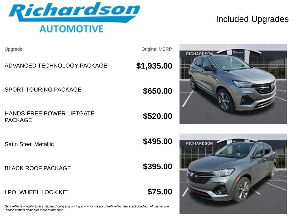 Used 2021 Buick Encore GX Select w/ Advanced Technology Package AWD/4WD image 6