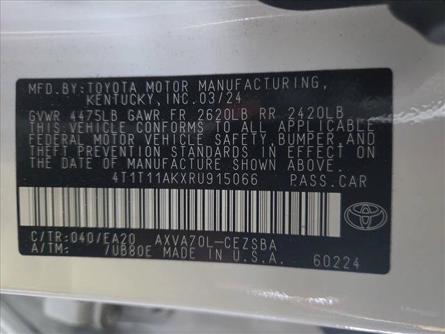 Used 2024 Toyota Camry SE w/ Convenience Package FWD image 23