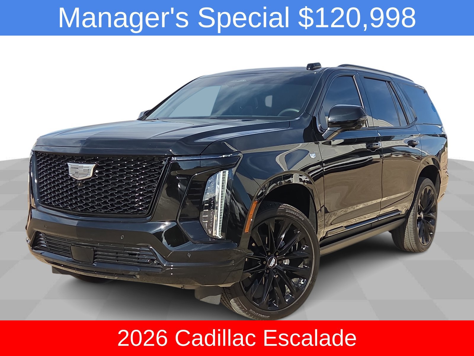 Used 2026 Cadillac Escalade Platinum Sport w/ LPO, ONYX Package AWD/4WD 360° Tour