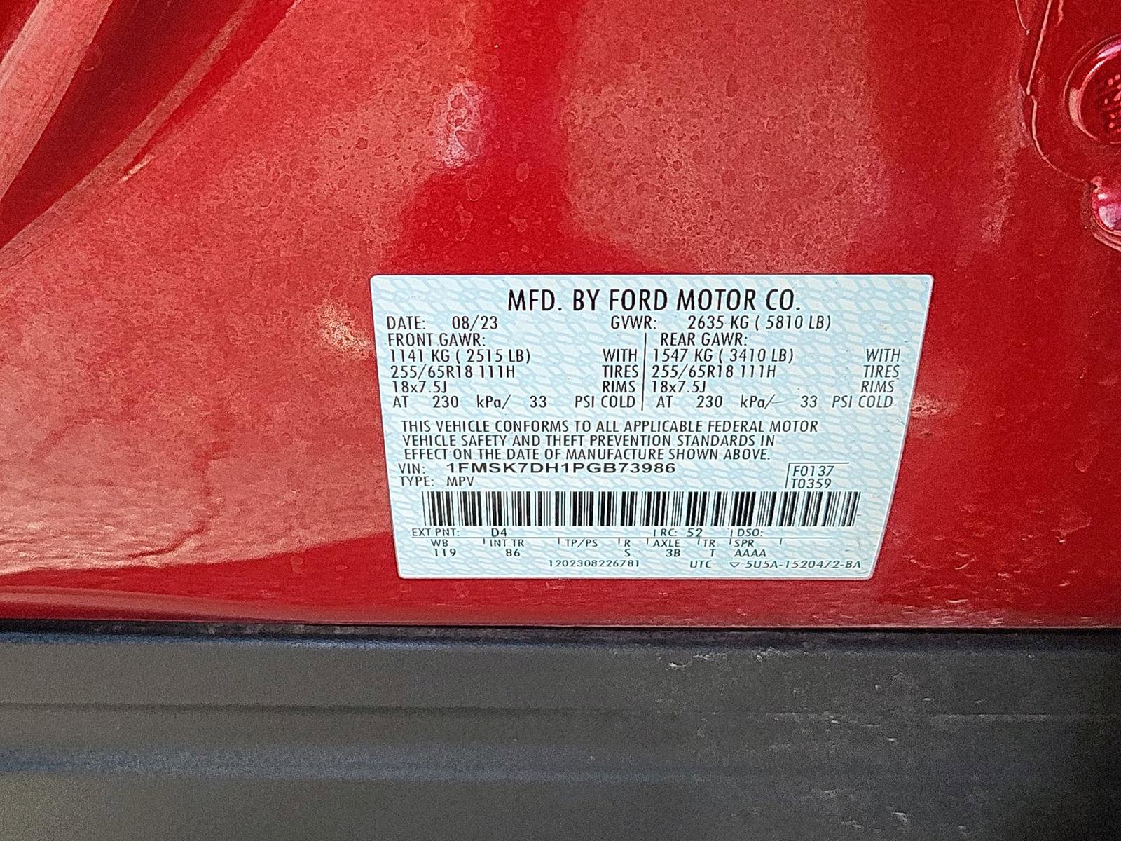 Used 2023 Ford Explorer XLT image 31