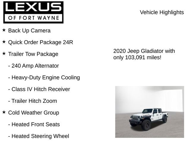 Used 2020 Jeep Gladiator Rubicon AWD/4WD image 8