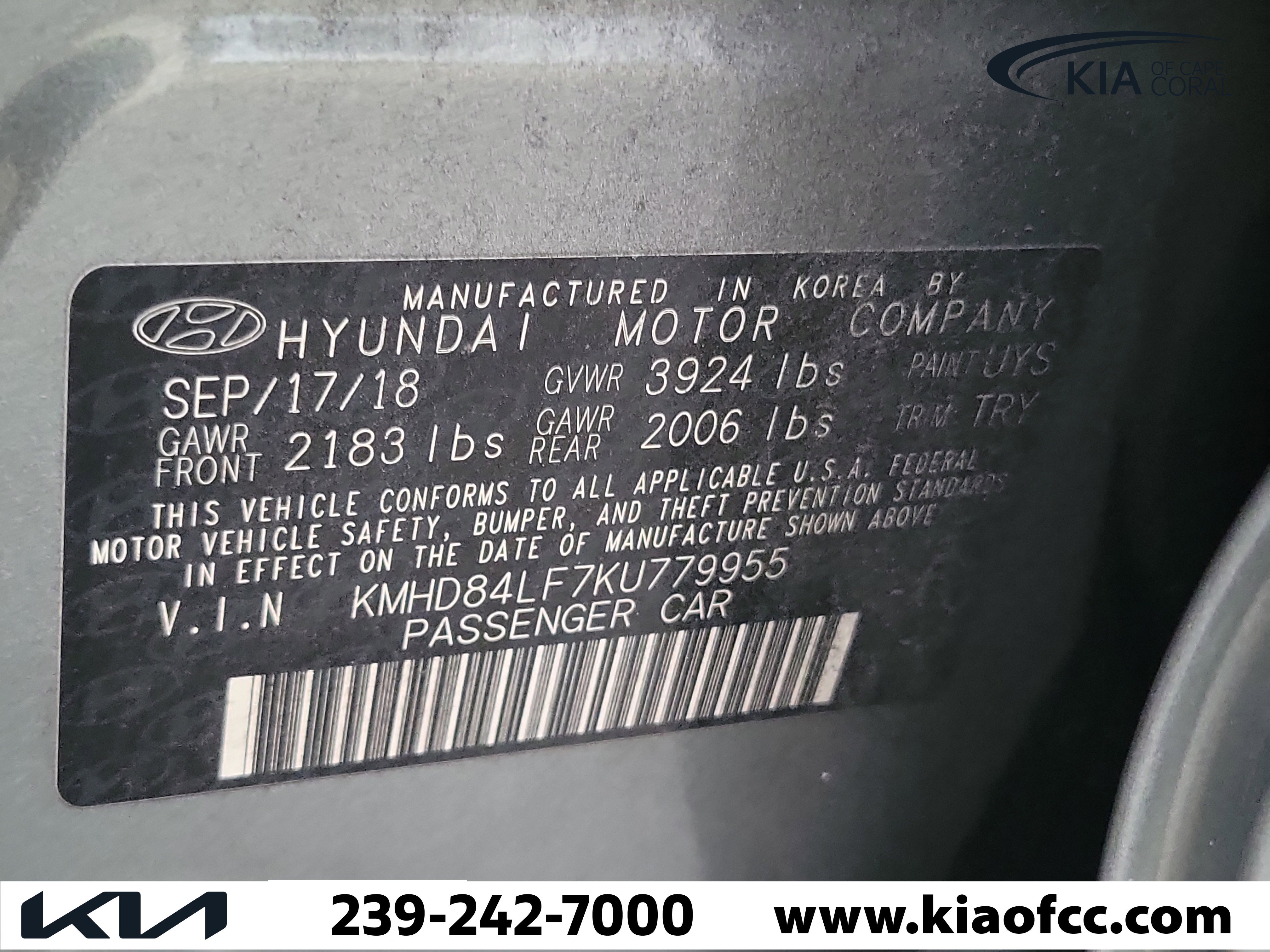 Used 2019 Hyundai Elantra Value Edition w/ Cargo Package image 31