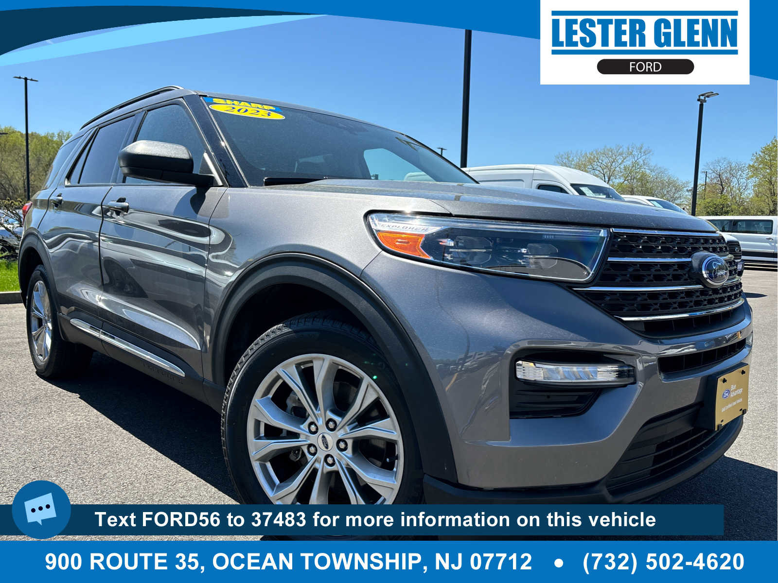 Certified 2023 Ford Explorer XLT w/ Equipment Group 202A AWD/4WD image 1