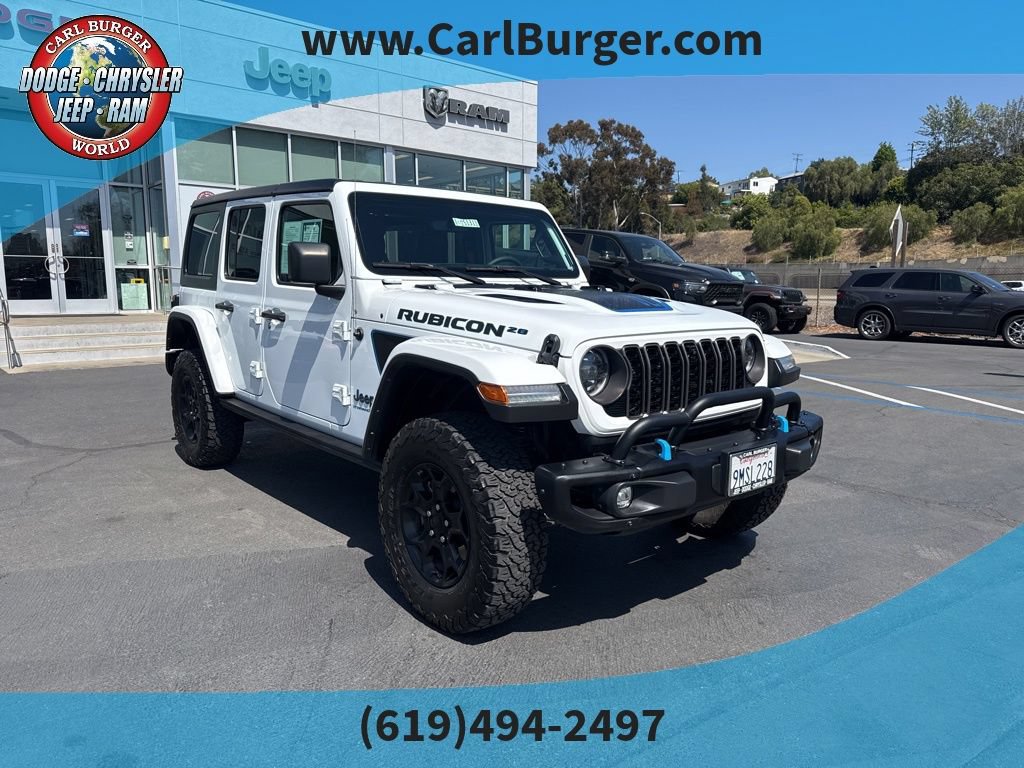 Used 2023 Jeep Wrangler Unlimited Rubicon 4xe