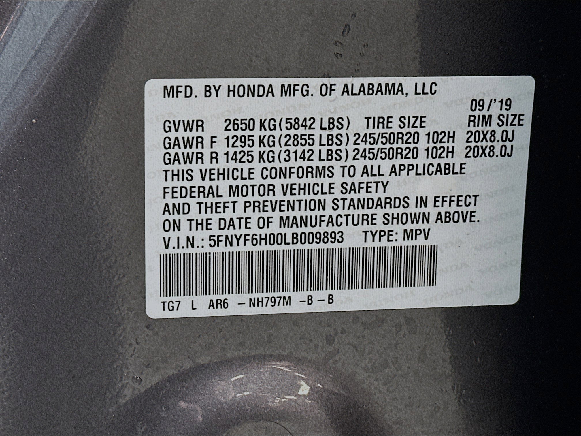 Used 2020 Honda Pilot Elite image 34