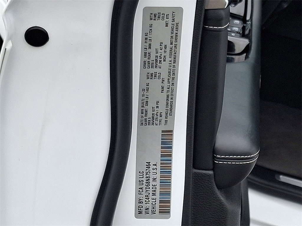 Used 2022 Jeep Grand Cherokee Overland image 28