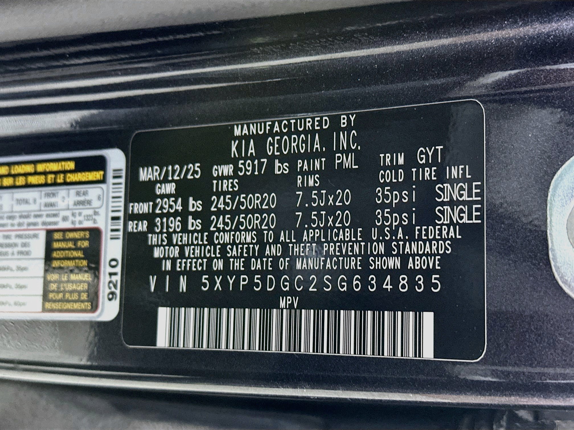 Used 2025 Kia Telluride SX AWD/4WD image 34