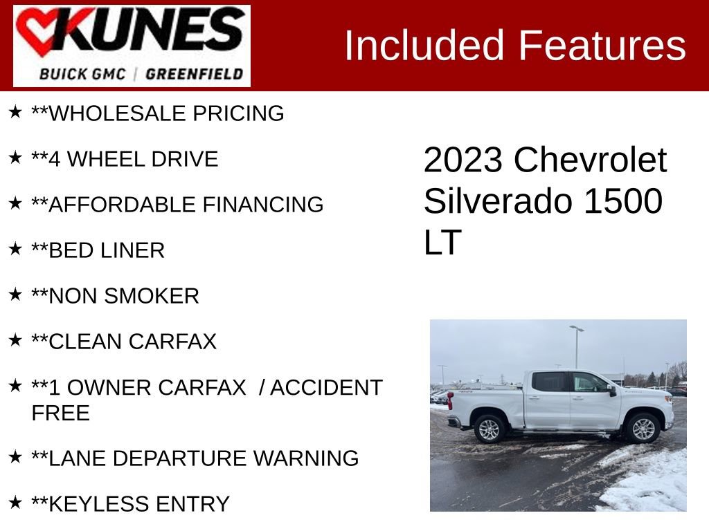 Used 2023 Chevrolet Silverado 1500 LT w/ Protection Package image 3