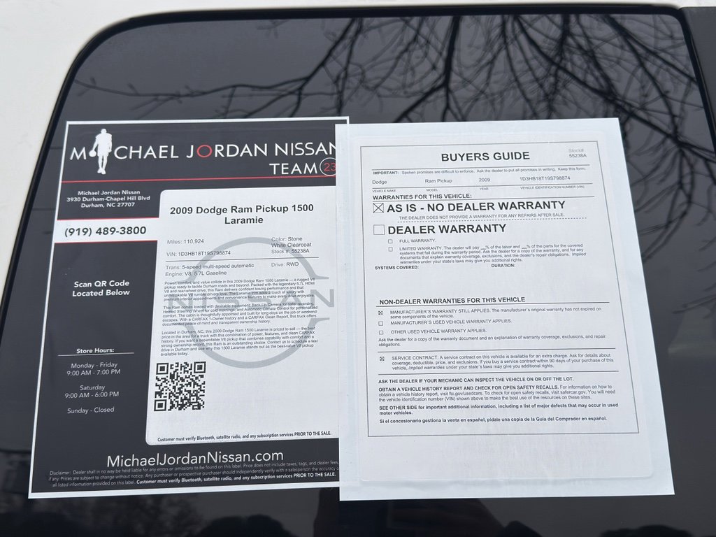 Used 2009 Dodge Ram 1500 Truck Laramie image 13