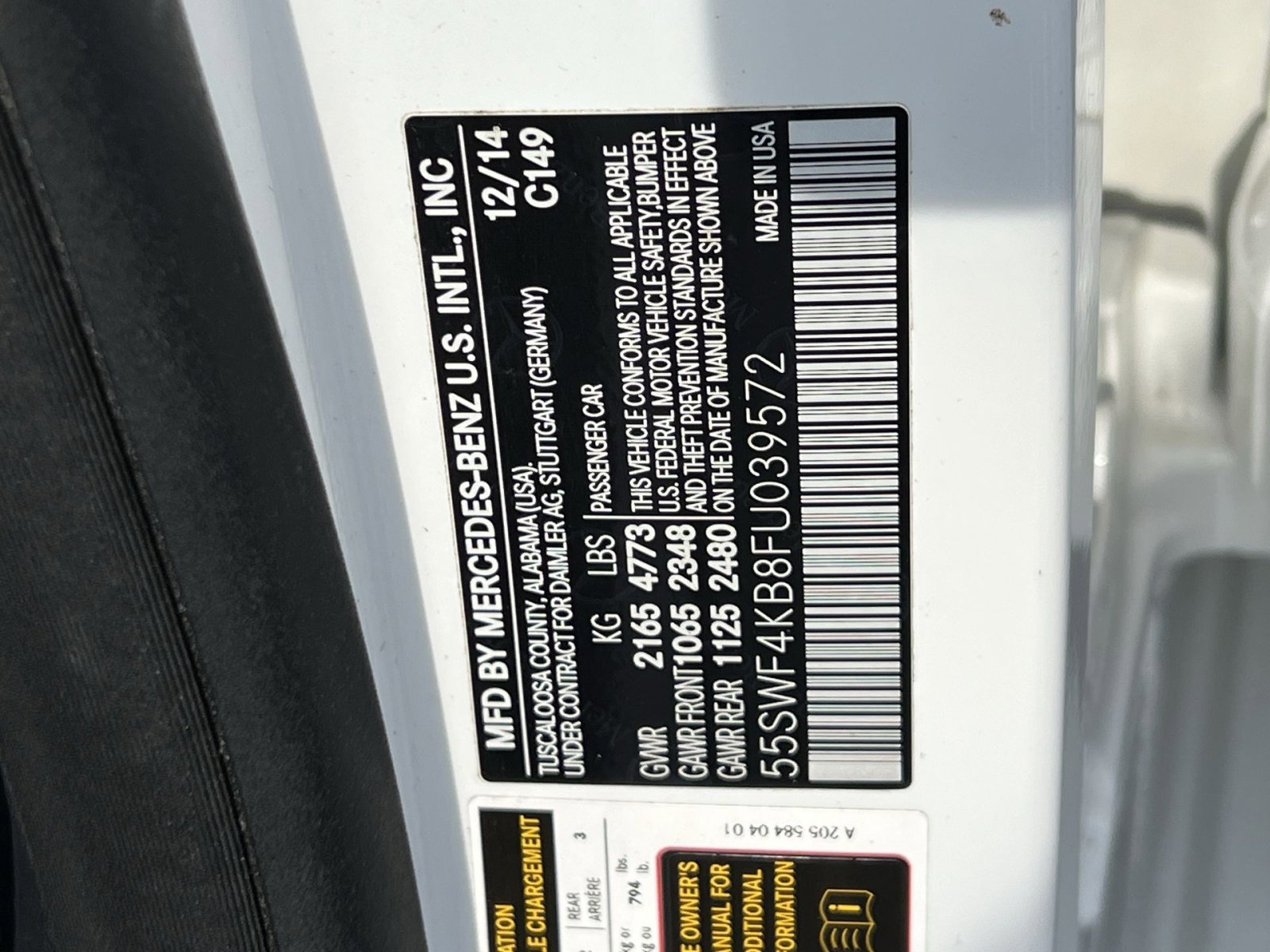 Used 2015 Mercedes-Benz C 300 4MATIC Sedan image 40