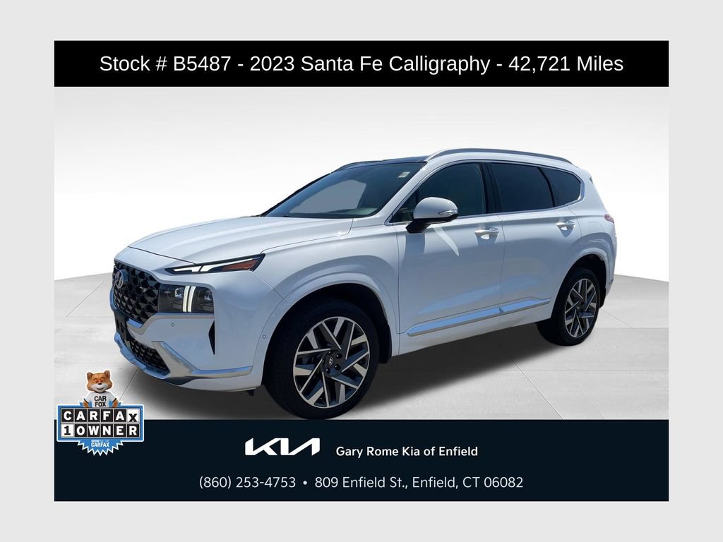 Used 2023 Hyundai Santa Fe Calligraphy w/ Cargo Package AWD/4WD image 1