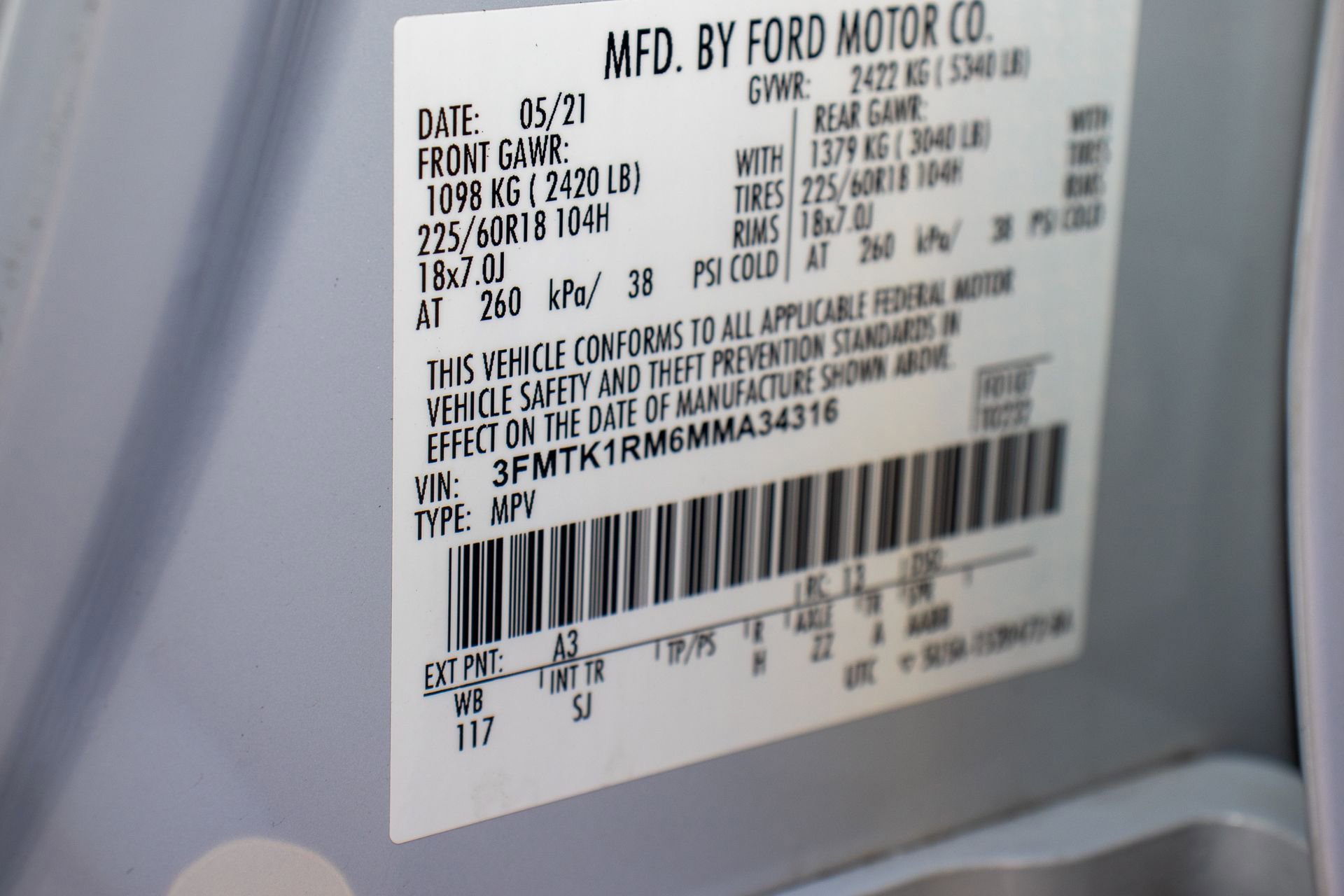 Used 2021 Ford Mustang Mach-E Select w/ Comfort/Technology Package image 39