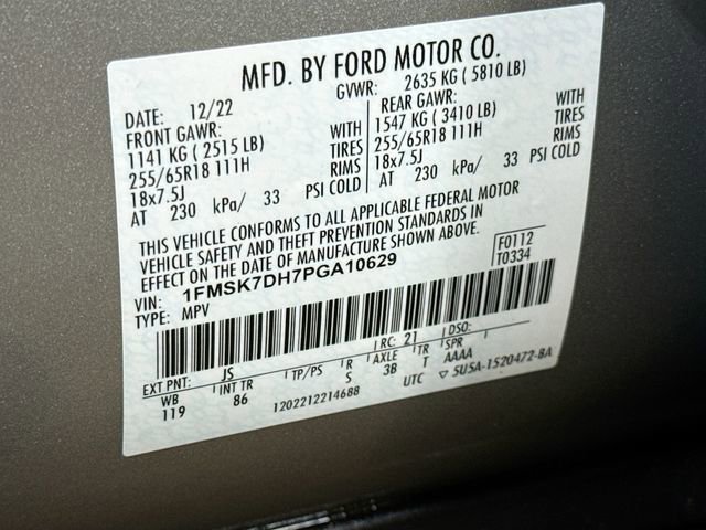 Used 2023 Ford Explorer XLT image 29