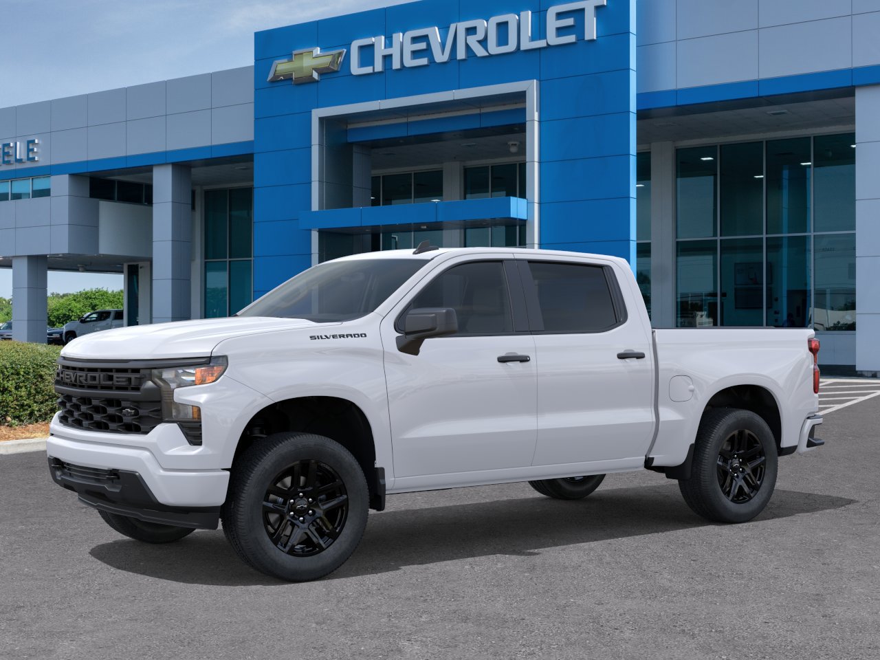 New 2026 Chevrolet Silverado 1500 Custom w/ LPO, Dark Essentials Package RWD image 2