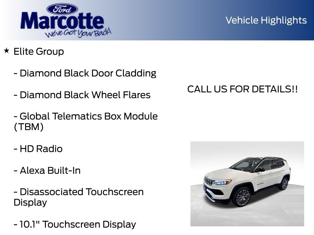 Used 2023 Jeep Compass Limited w/ Elite Group AWD/4WD image 24