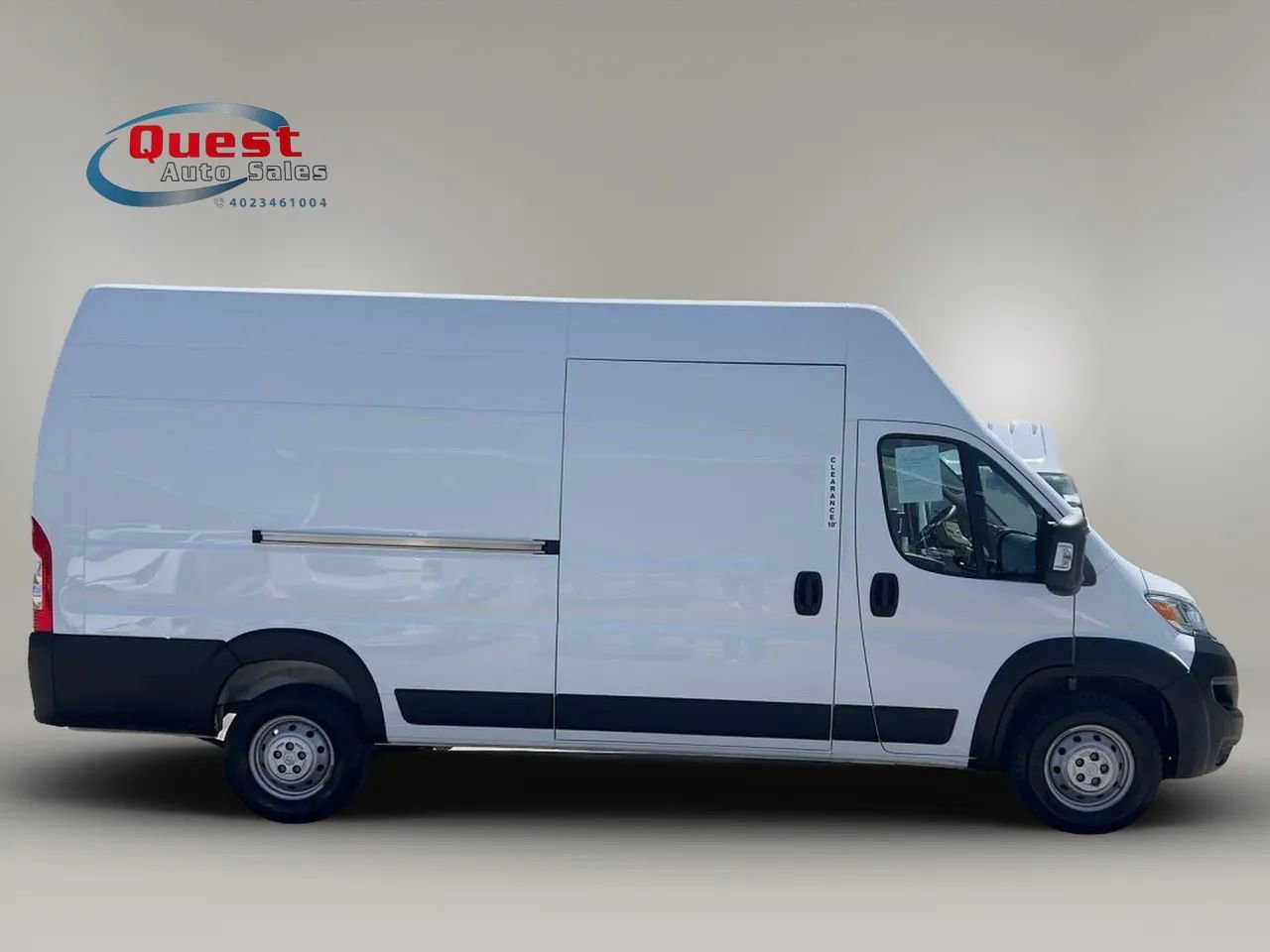 Used 2023 RAM ProMaster 3500 w/ Lane Management Group FWD image 2