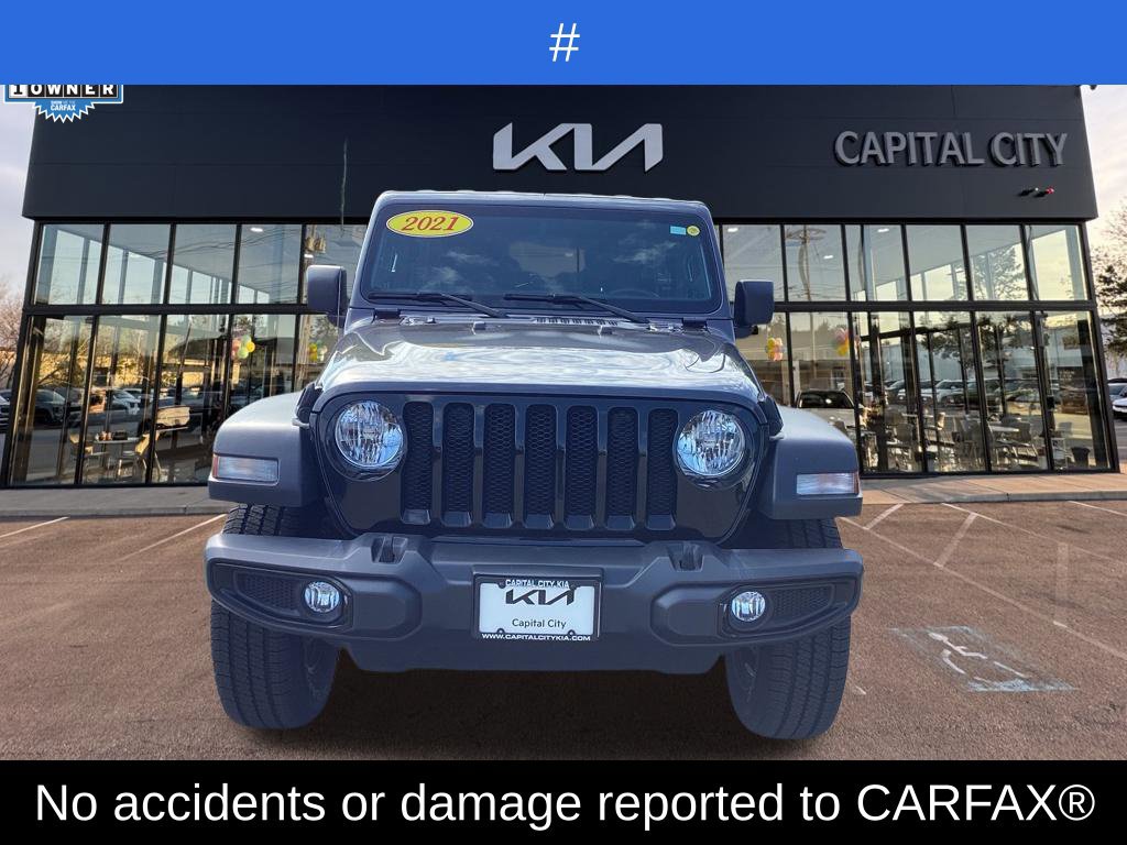 Used 2021 Jeep Wrangler Unlimited Sport AWD/4WD image 2