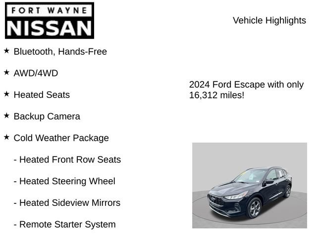 Used 2024 Ford Escape ST-Line w/ Tech Pack #1 AWD/4WD image 7