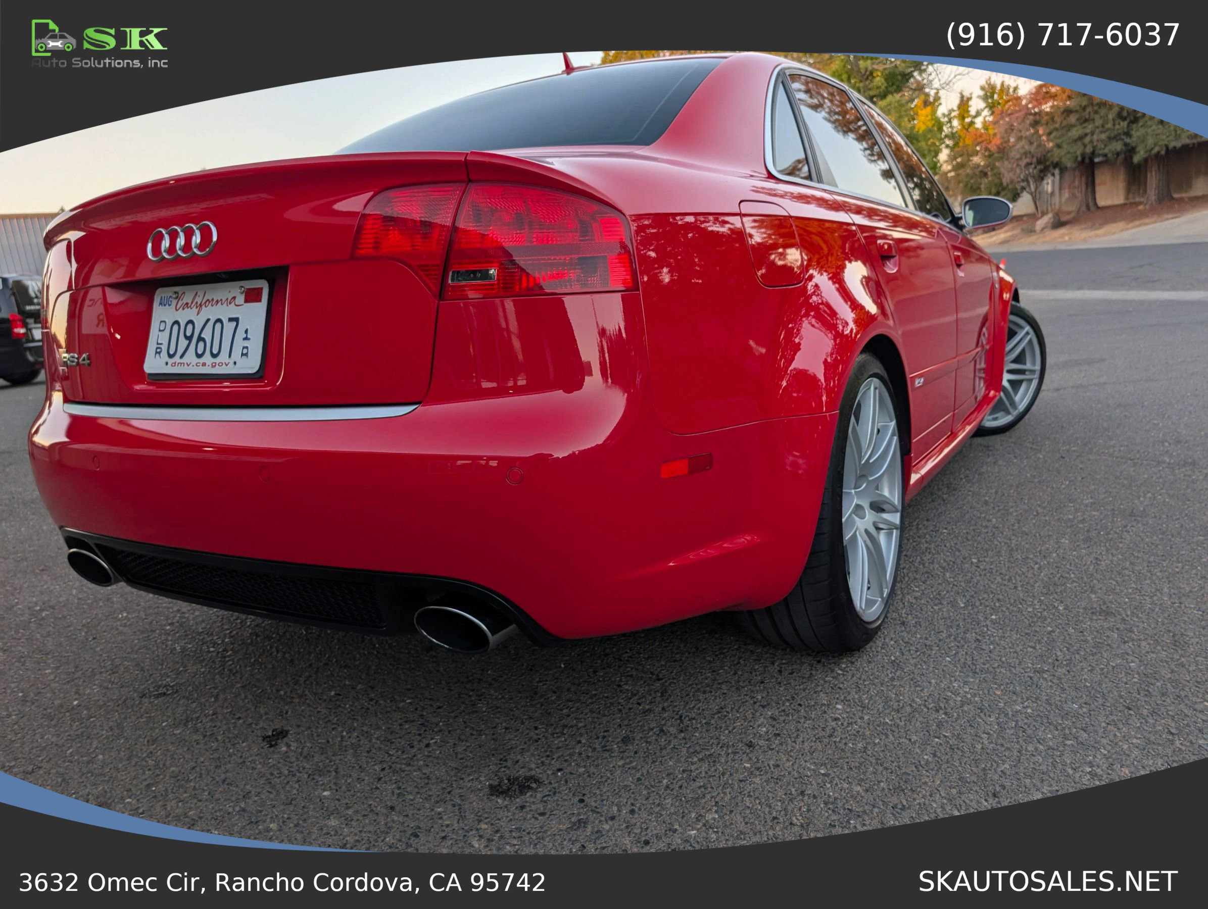 Used 2007 Audi RS 4 Quattro Sedan 4D image 9