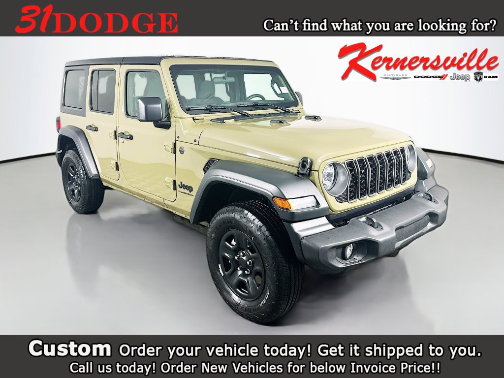 New 2026 Jeep Wrangler Unlimited Sport