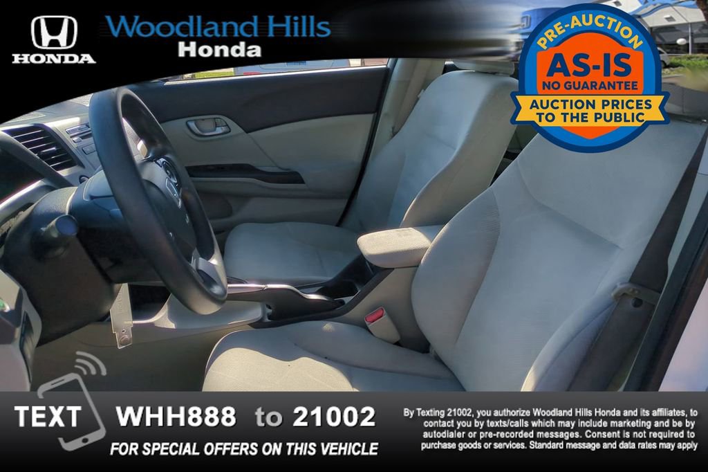 Used 2012 Honda Civic HF image 17