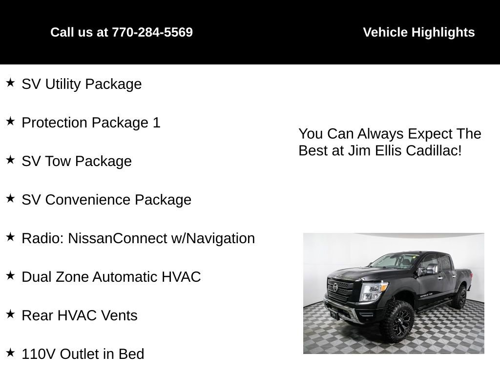 Used 2020 Nissan Titan SV w/ SV Convenience Package image 5