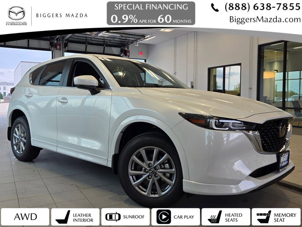 New 2025 MAZDA CX-5 AWD 2.5 S w/ Preferred Package