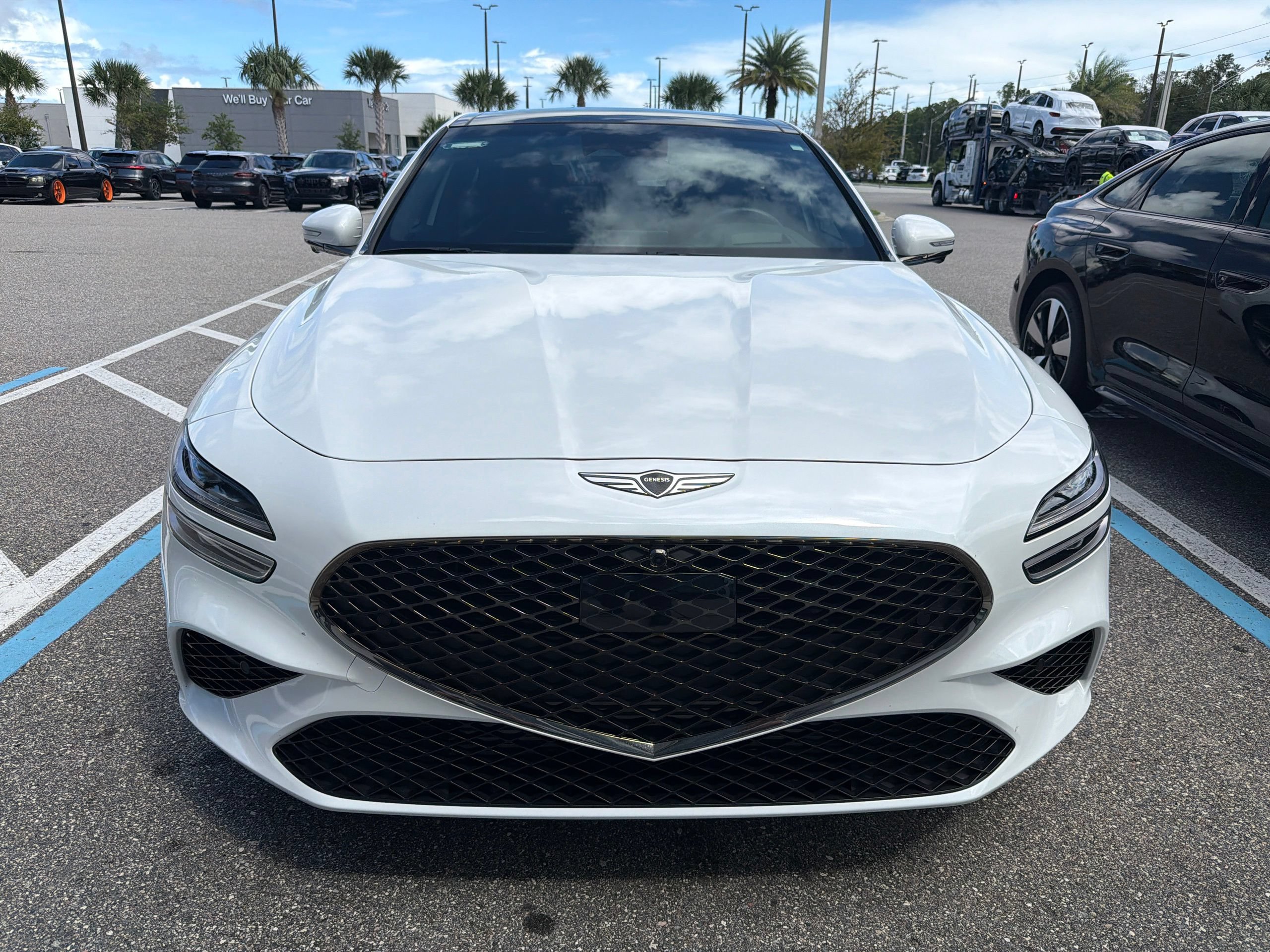 Used 2025 Genesis G70 3.3T Advanced w/ Sport Prestige Package RWD image 3