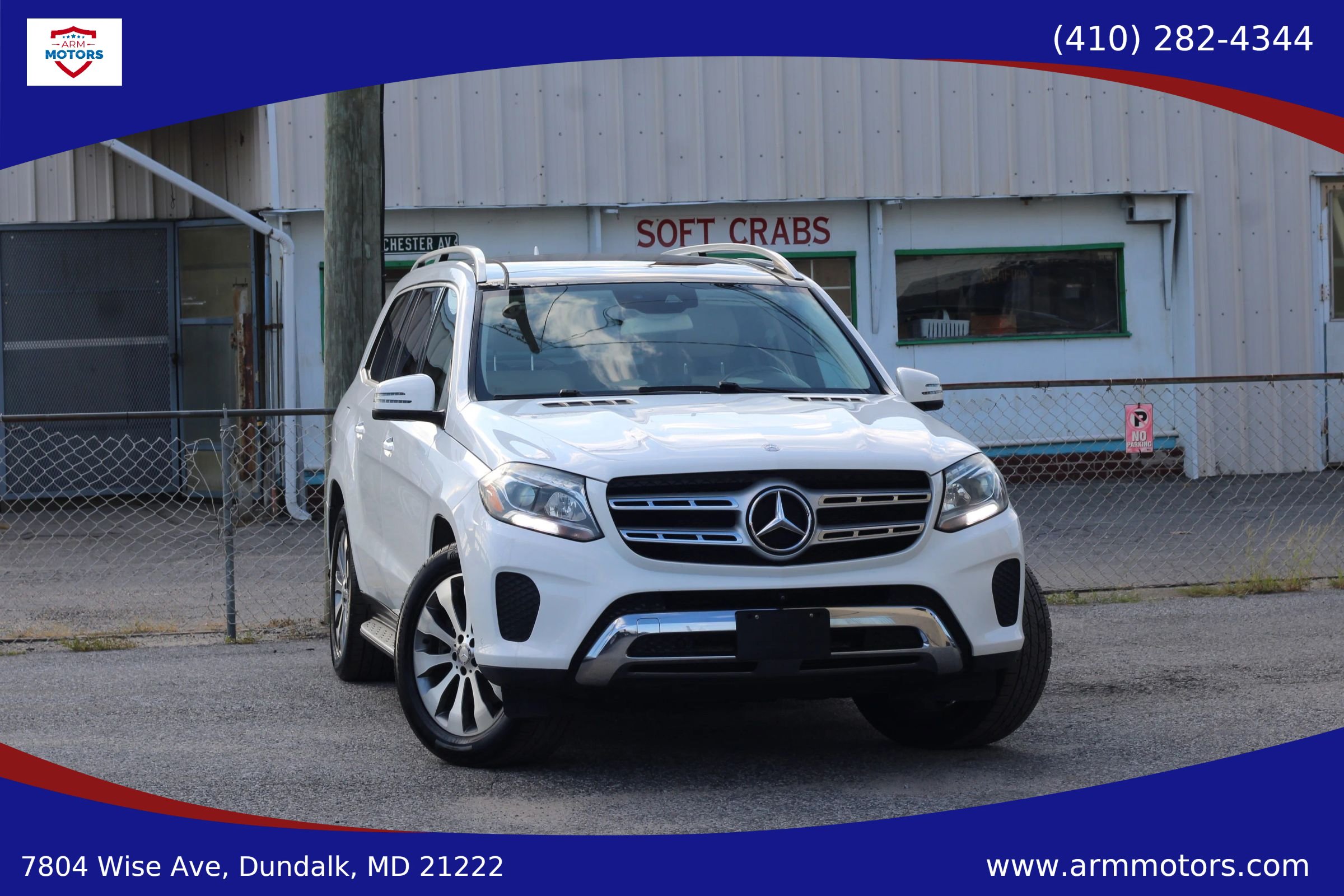 Used 2017 Mercedes-Benz GLS 450 4MATIC w/ Premium Package image 1
