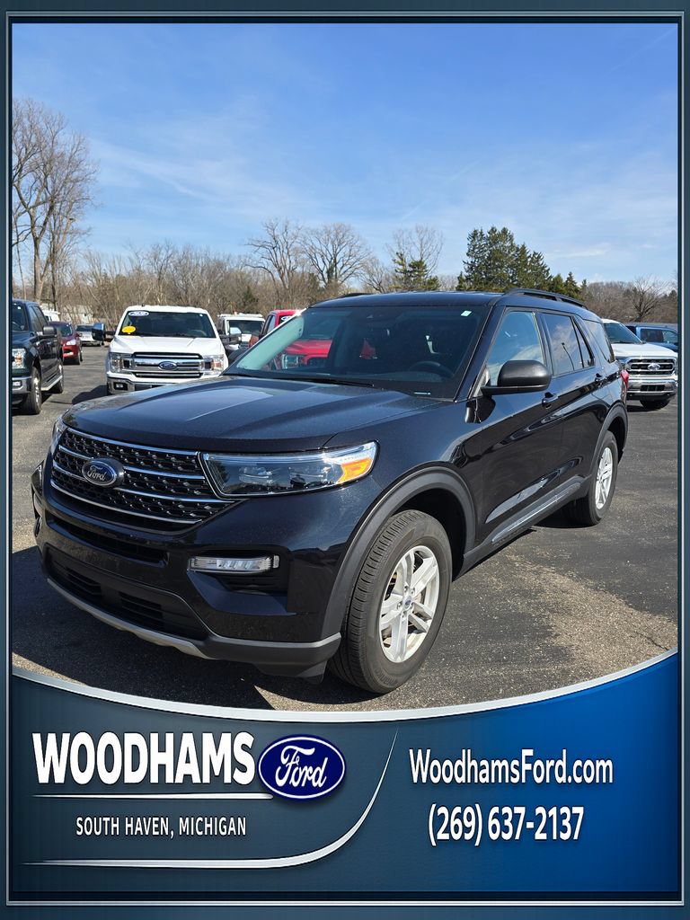 Certified 2023 Ford Explorer XLT w/ Equipment Group 202A AWD/4WD image 1