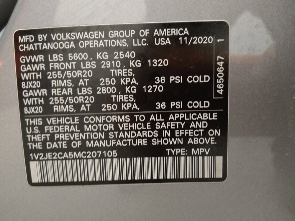 Used 2021 Volkswagen Atlas Cross Sport SE image 33