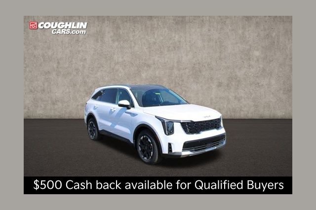 New 2025 Kia Sorento S w/ Panoramic Sunroof Package