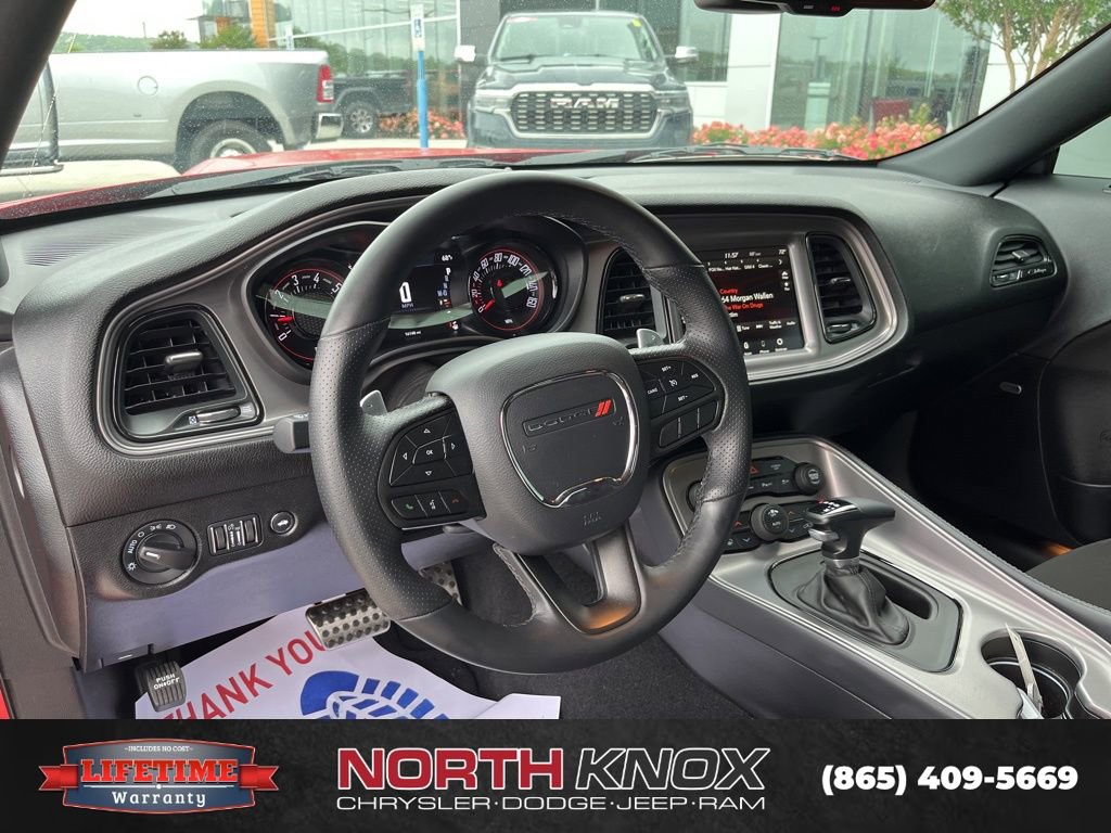 Used 2023 Dodge Challenger R/T w/ Blacktop Package RWD image 10