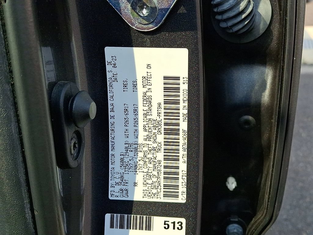 Certified 2023 Toyota Tacoma TRD Sport AWD/4WD image 29