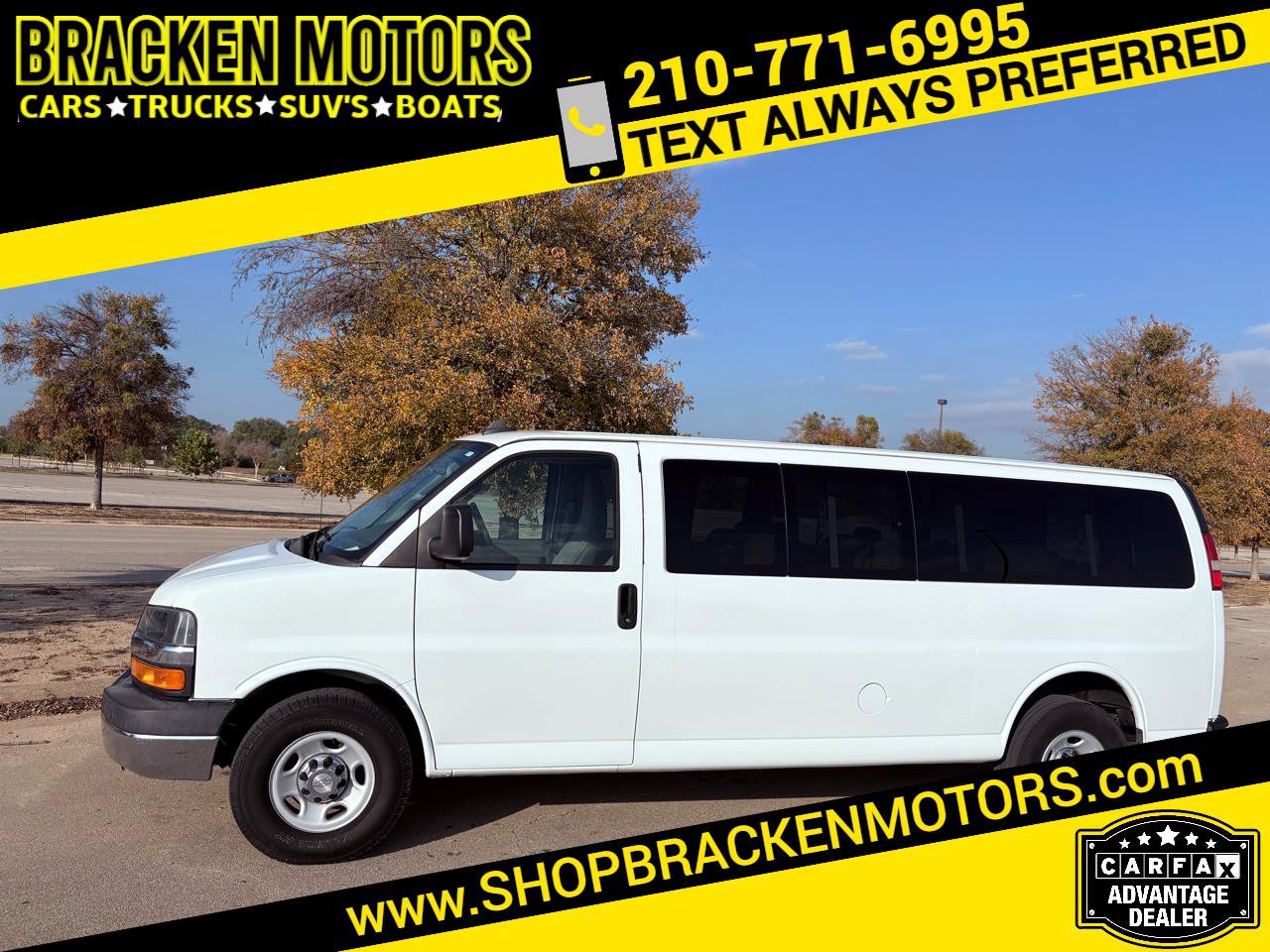 Used 2016 Chevrolet Express 3500 LT w/ LT Preferred Equipment Group