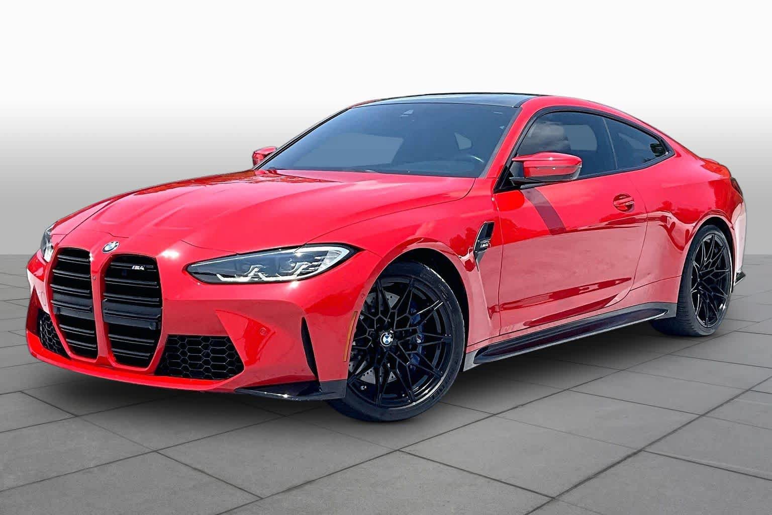 Used 2021 BMW M4 Coupe w/ Parking Assistance Package RWD image 1