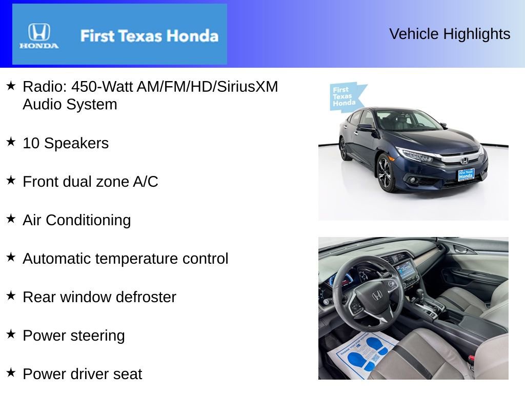 Used 2017 Honda Civic Touring image 10