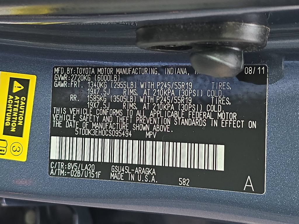 Used 2012 Toyota Highlander Limited w/ Tow Pkg AWD/4WD image 40