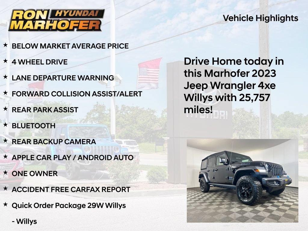Used 2023 Jeep Wrangler Unlimited w/ Cold Weather Group AWD/4WD image 15
