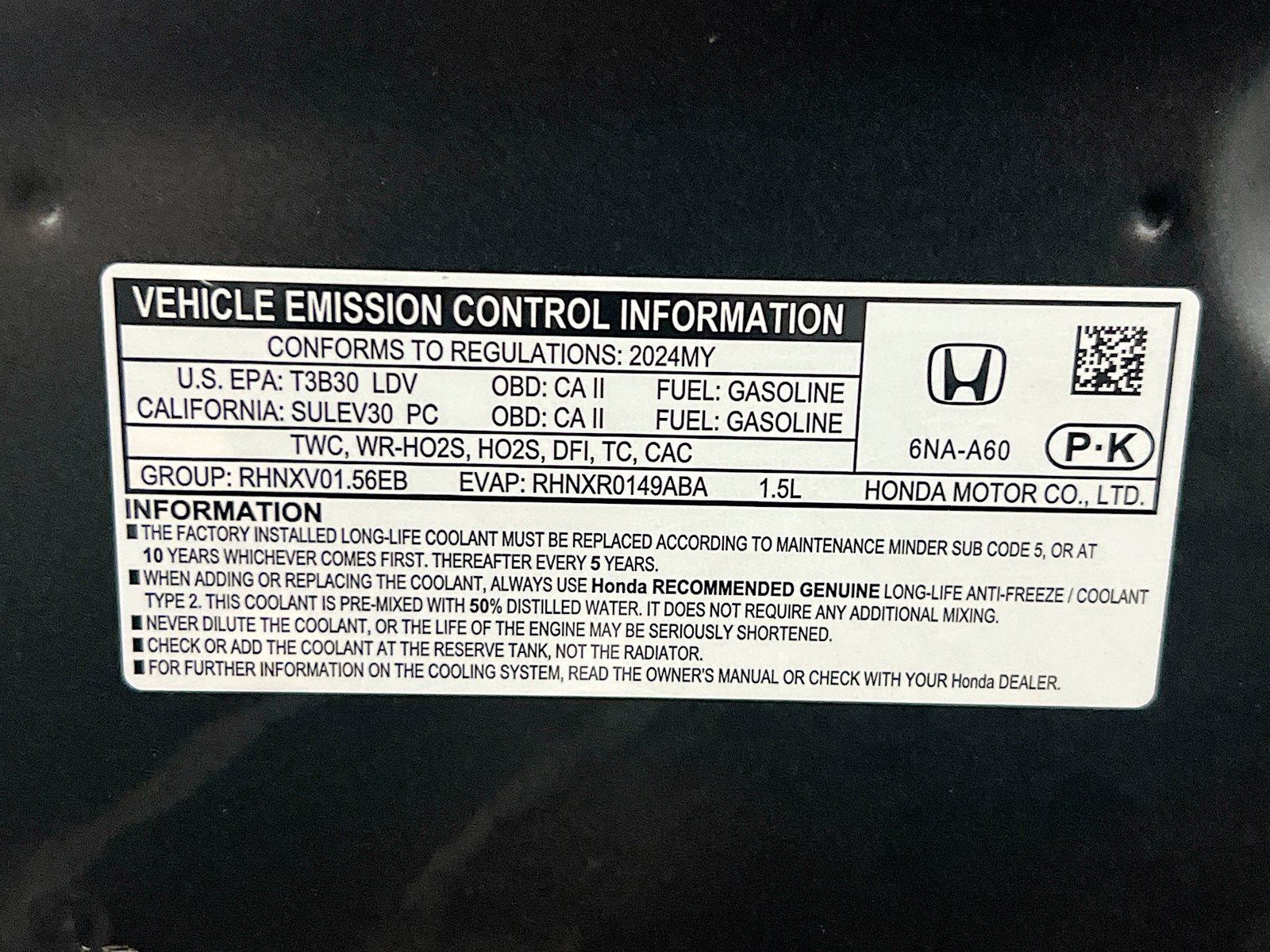 Used 2024 Honda Accord EX image 21
