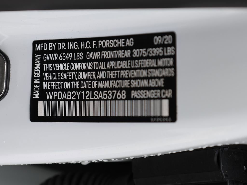 Used 2020 Porsche Taycan 4S w/ Premium Package image 47