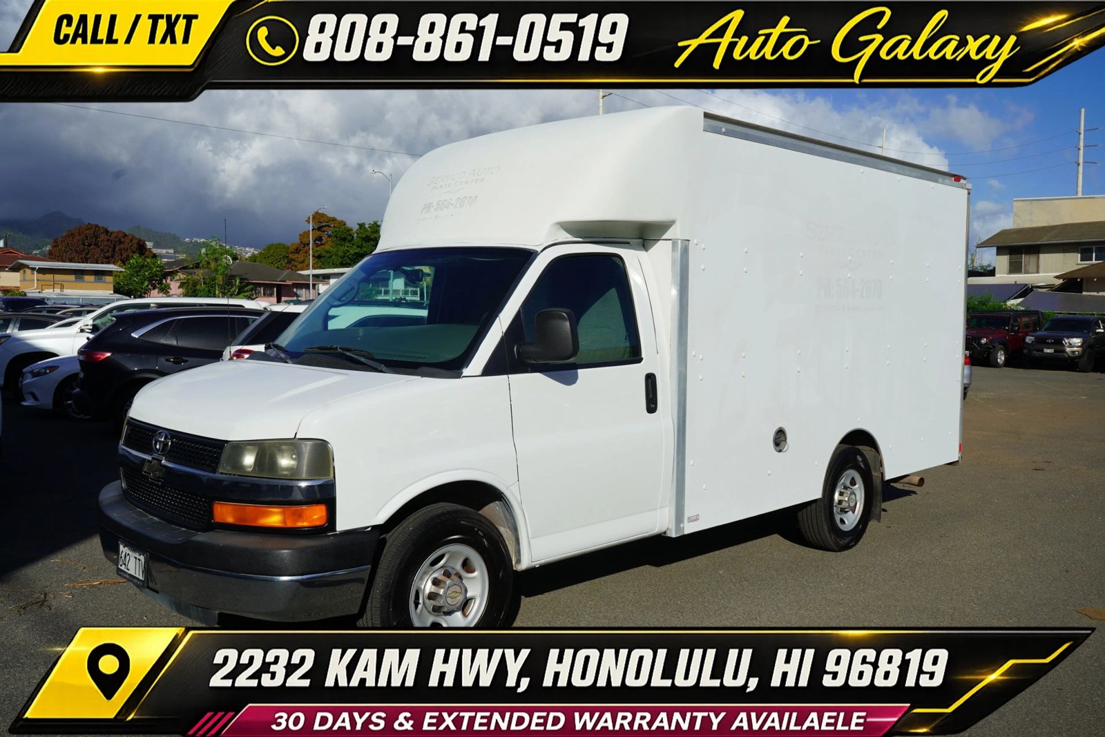 Used 2012 Chevrolet Express 3500 w/ Chrome Appearance Package