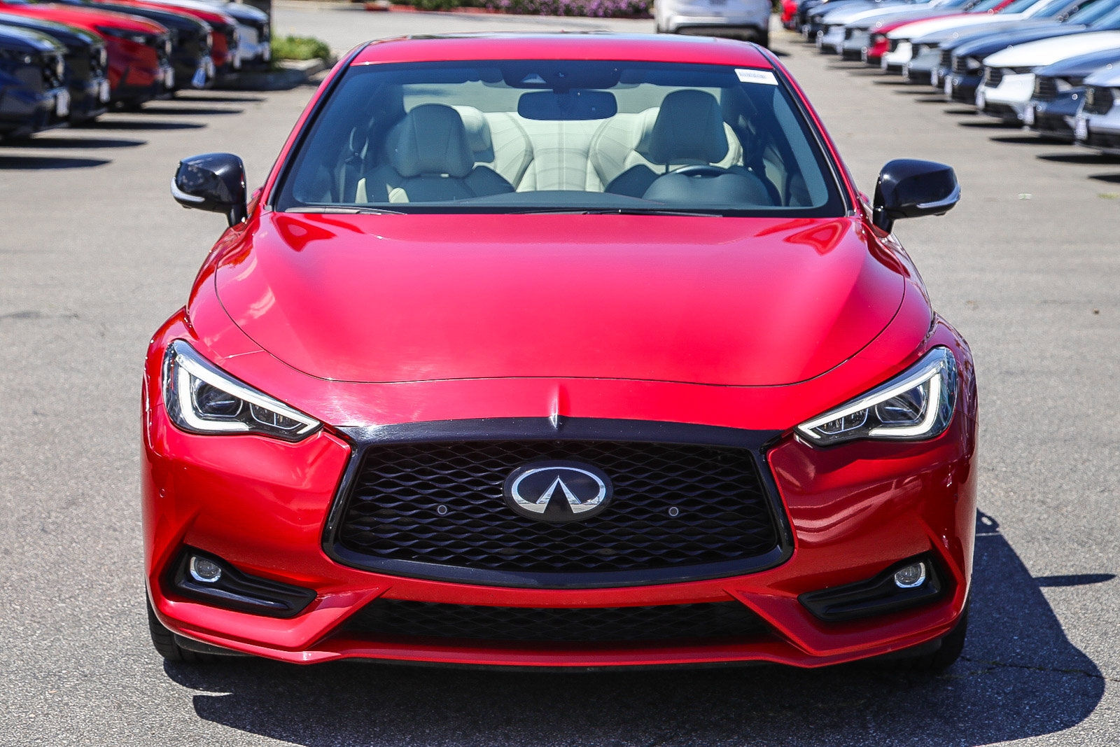 Used 2022 INFINITI Q60 Red Sport 400 w/ Cargo Package RWD image 2