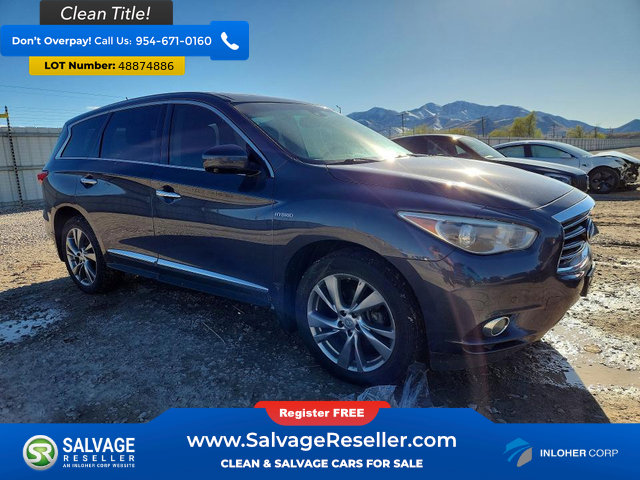 Used 2014 INFINITI QX60 FWD Hybrid w/ HEV Deluxe Touring Package image 5
