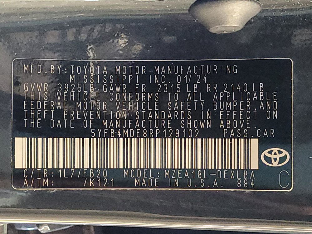 Used 2024 Toyota Corolla LE FWD image 33